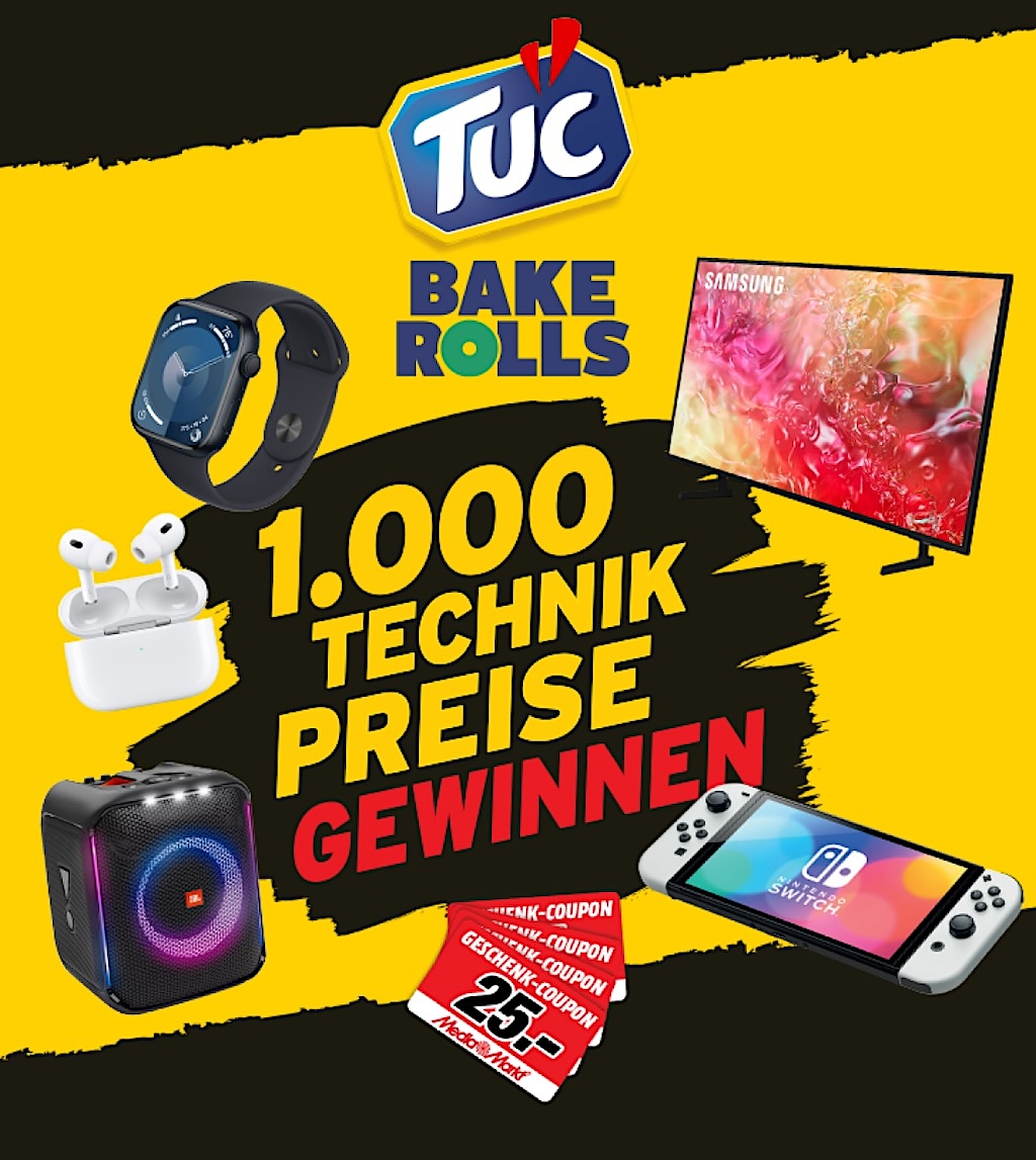 1000 Technik-Prise gewinnen!