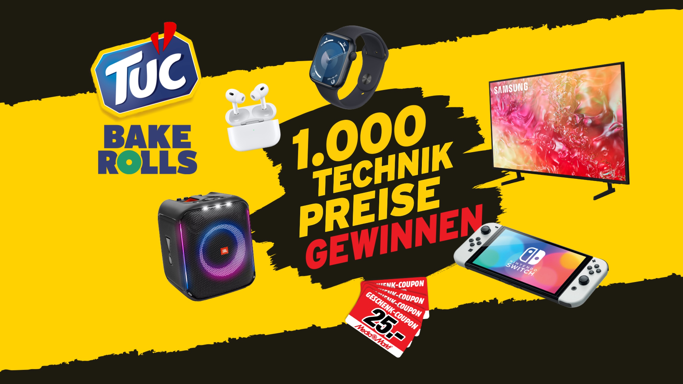 1000 Technik-Prise gewinnen!